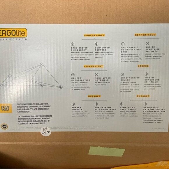 Women's CAT Connexion Lightweight Safety Shoe size 9 - Picture 9 of 9